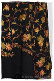 Henna Spice Jardin Antoinette Noir Shawl