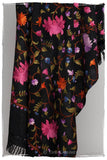 Lilac Orchid Jardin Antoinette Noir Shawl