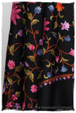 Lilac Orchid Jardin Antoinette Noir Shawl