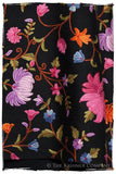 Lilac Orchid Jardin Antoinette Noir Shawl