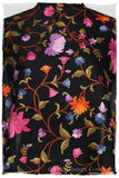 Lilac Orchid Jardin Antoinette Noir Shawl