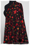 True Rouge Jardin Antoinette Noir Shawl