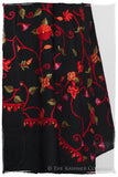 True Rouge Jardin Antoinette Noir Shawl