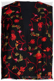 True Rouge Jardin Antoinette Noir Shawl