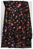 Iris Orchid Jardin Antoinette Noir Shawl
