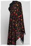 Clair Jardin Antoinette Noir Shawl