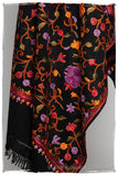 Jardin de Oeillet Notre Dame Noir Shawl
