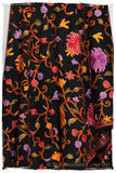 Jardin de Oeillet Notre Dame Noir Shawl