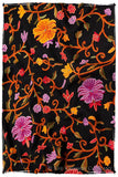 Jardin de Oeillet Notre Dame Noir Shawl