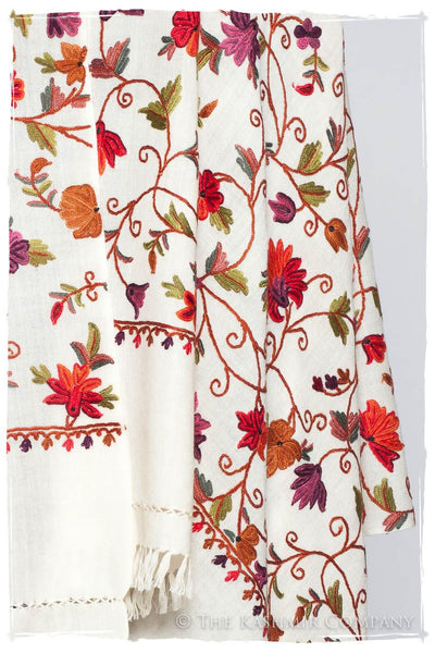 Bérénice Jardin Antoinette Ivoire Shawl
