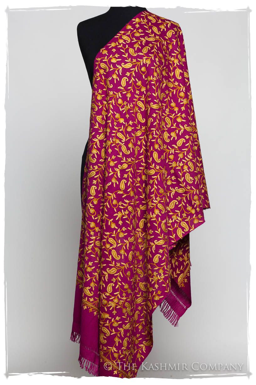 Byzantium Paisley Secret Garden Shawl