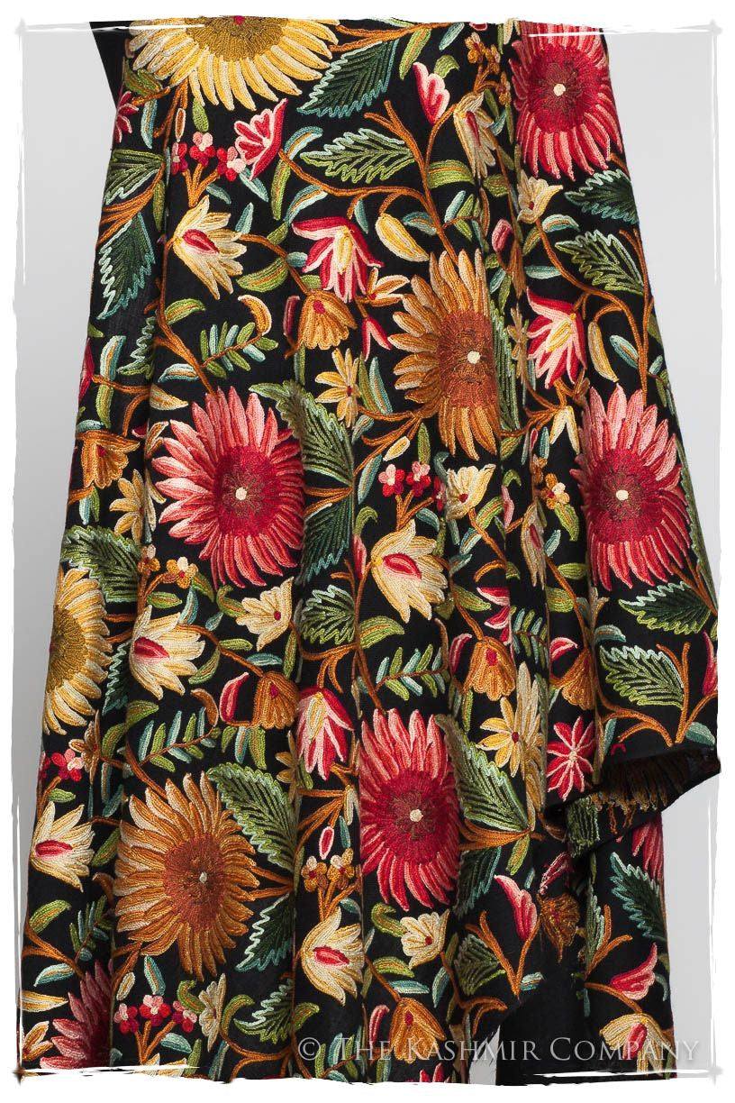 Fleur du Soleil Noir Renoirs Dream Shawl
