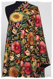 Fleur du Soleil Noir Renoirs Dream Shawl
