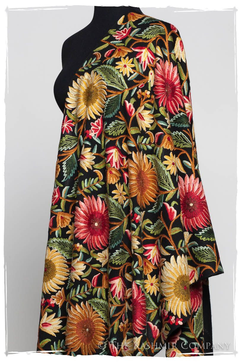 Fleur du Soleil Noir Renoirs Dream Shawl