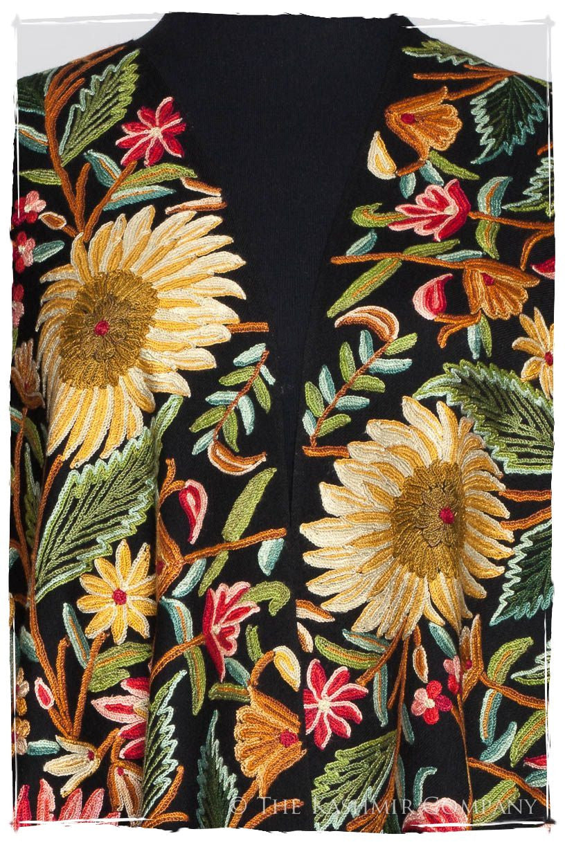 Fleur du Soleil Noir Renoirs Dream Shawl
