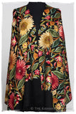 Fleur du Soleil Noir Renoirs Dream Shawl