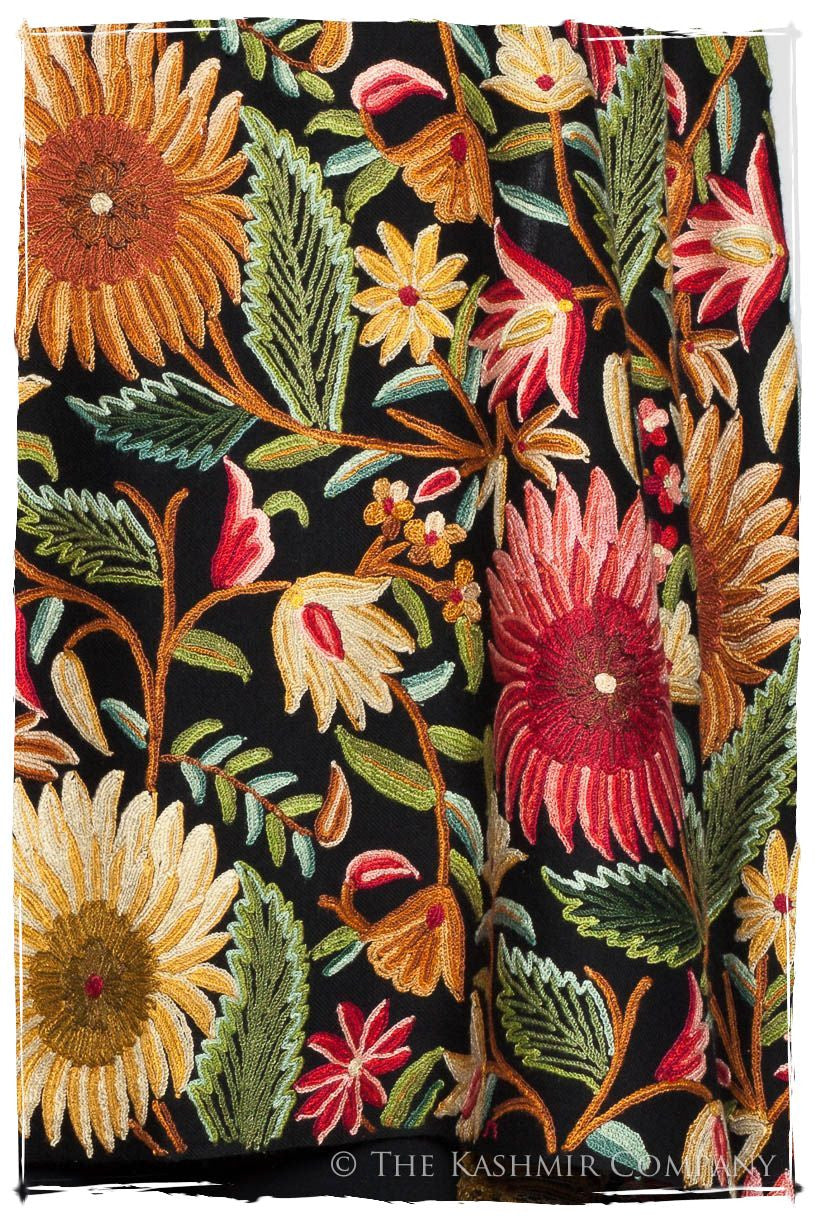 Fleur du Soleil Noir Renoirs Dream Shawl