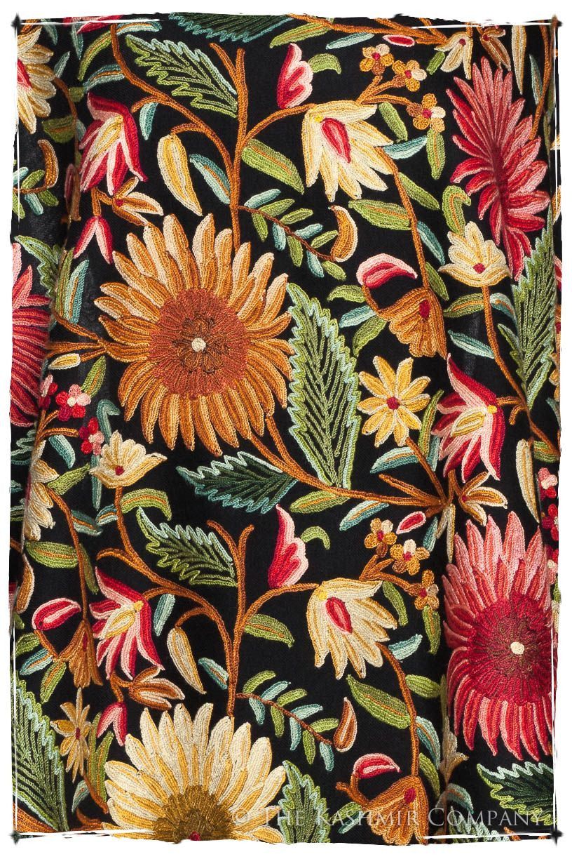 Fleur du Soleil Noir Renoirs Dream Shawl