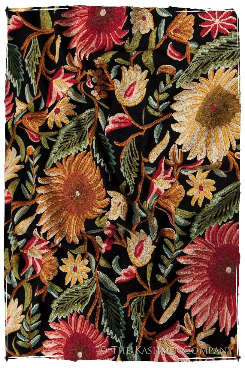 Fleur du Soleil Noir Renoirs Dream Shawl