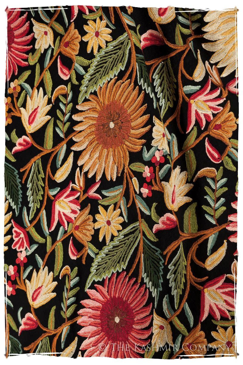 Fleur du Soleil Noir Renoirs Dream Shawl