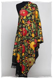 Fleur du Soleil Doux Noir Renoirs Dream Shawl