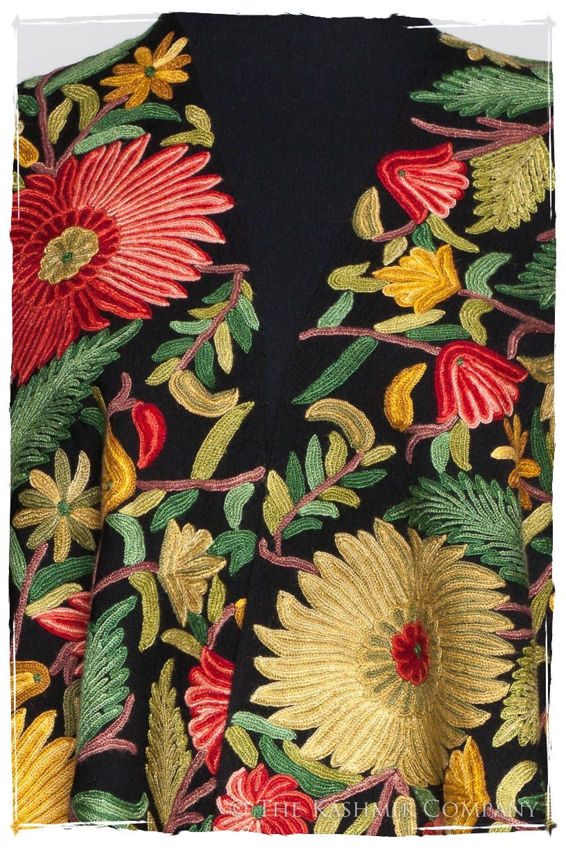 Fleur du Soleil Doux Noir Renoirs Dream Shawl