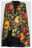 Fleur du Soleil Doux Noir Renoirs Dream Shawl