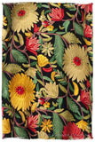 Fleur du Soleil Doux Noir Renoirs Dream Shawl