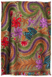 Papillon Cachemire Mosstone Antiquaires Shawl