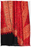 Flame Scarlet Paisley Antiquaires Shawl