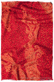 Flame Scarlet Paisley Antiquaires Shawl
