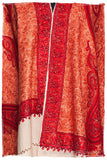 Scarlet Sunset Paisley Antiquaires Shawl
