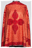 Scarlet Sunset Paisley Antiquaires Shawl