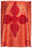 Scarlet Sunset Paisley Antiquaires Shawl