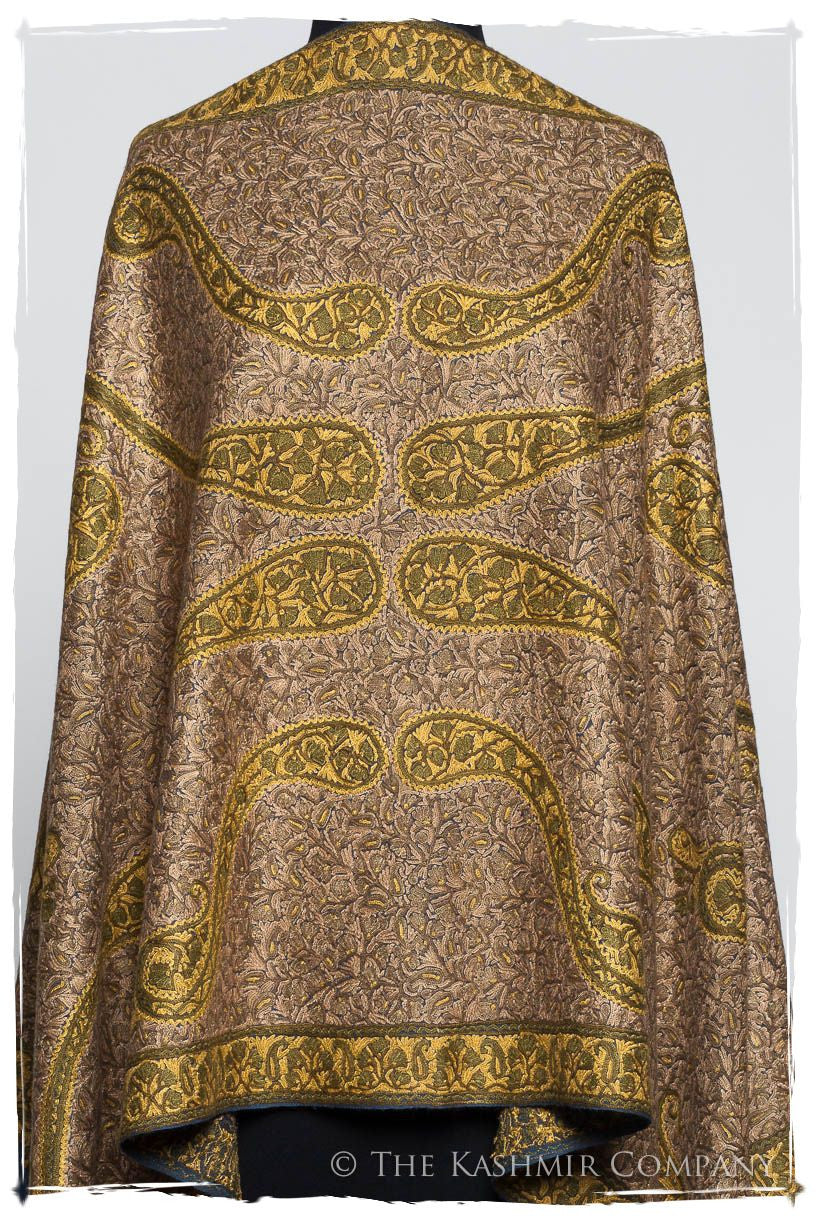 Bleu Royale au Trésor Paisley Antiquaires Shawl