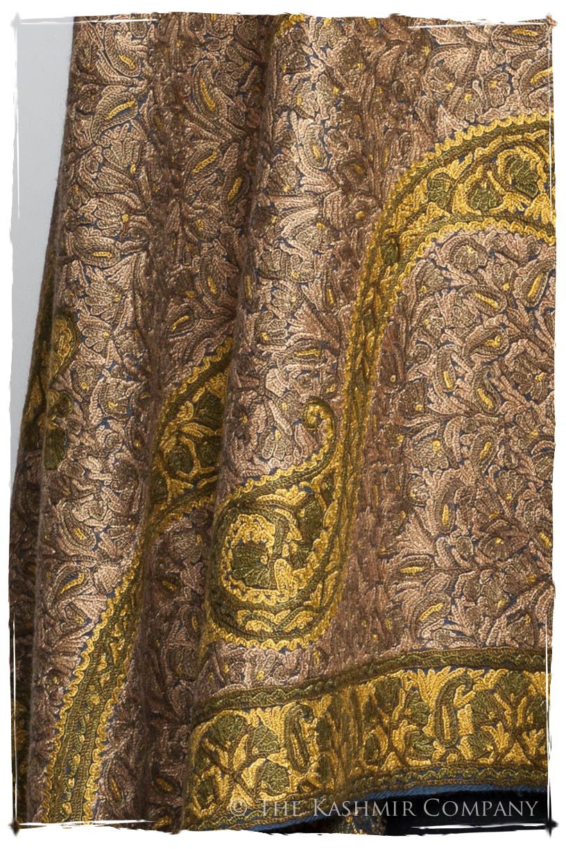 Bleu Royale au Trésor Paisley Antiquaires Shawl