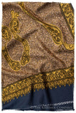 Bleu Royale au Trésor Paisley Antiquaires Shawl