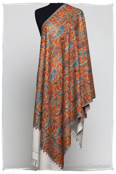 Trésor de l'océan Paisley Antiquaires Shawl