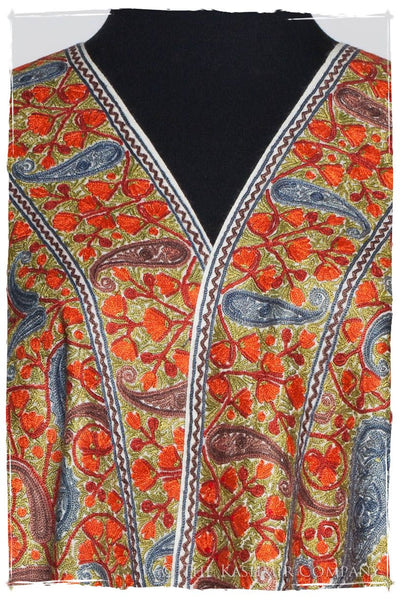 Trésor de l'océan Paisley Antiquaires Shawl