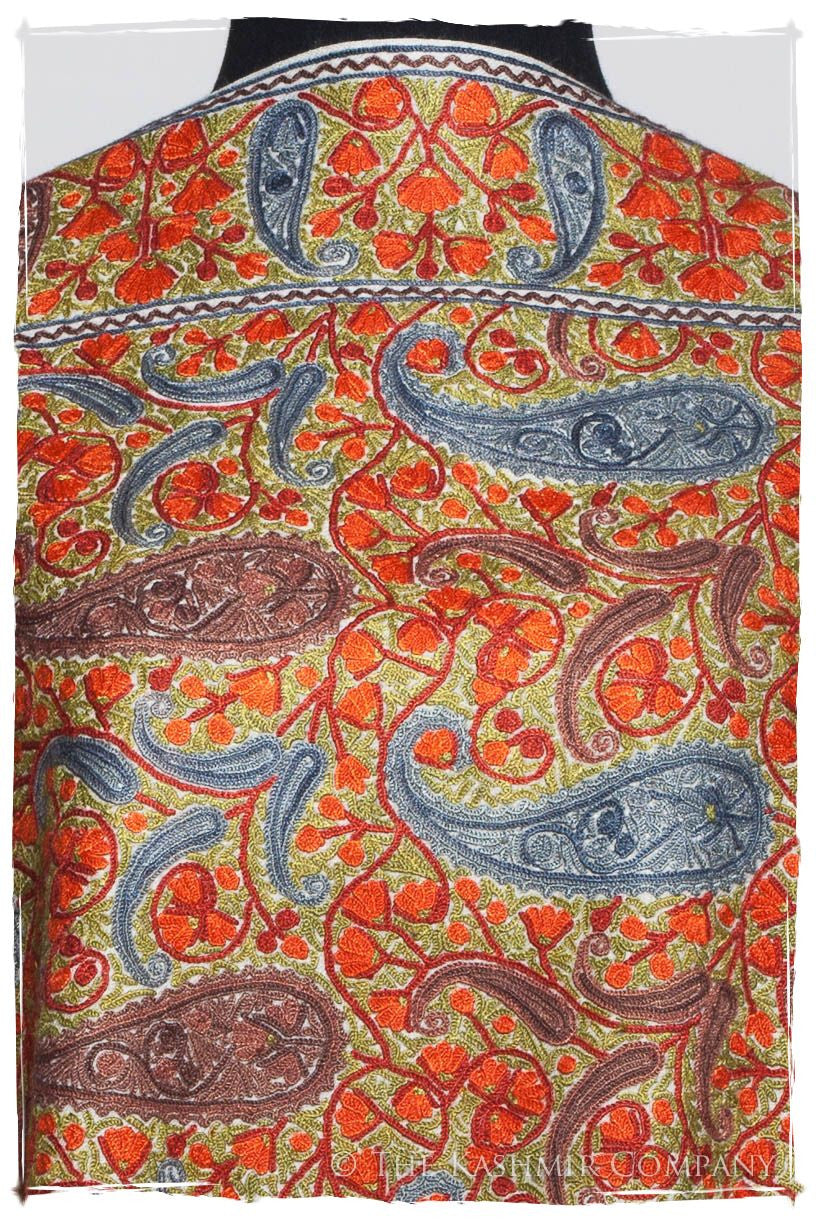 Trésor de l'océan Paisley Antiquaires Shawl