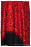 Joyaux Rouges Trésor Paisley Antiquaires Shawl