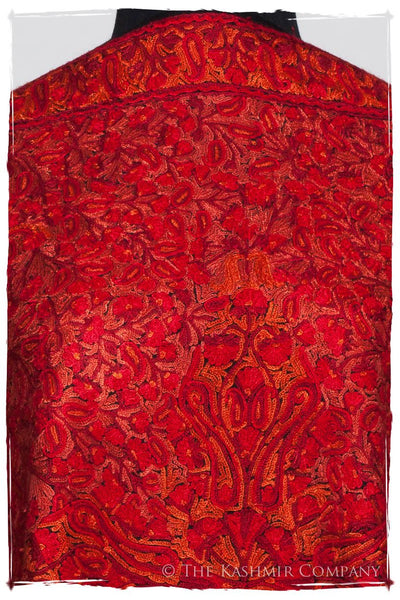 Joyaux Rouges Trésor Paisley Antiquaires Shawl