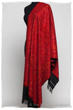 Joyaux Rouges Trésor Paisley Antiquaires Shawl