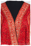 Scarlet Trésor de la Flamme Paisley Antiquaires Shawl