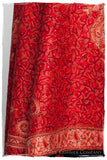 Scarlet Trésor de la Flamme Paisley Antiquaires Shawl