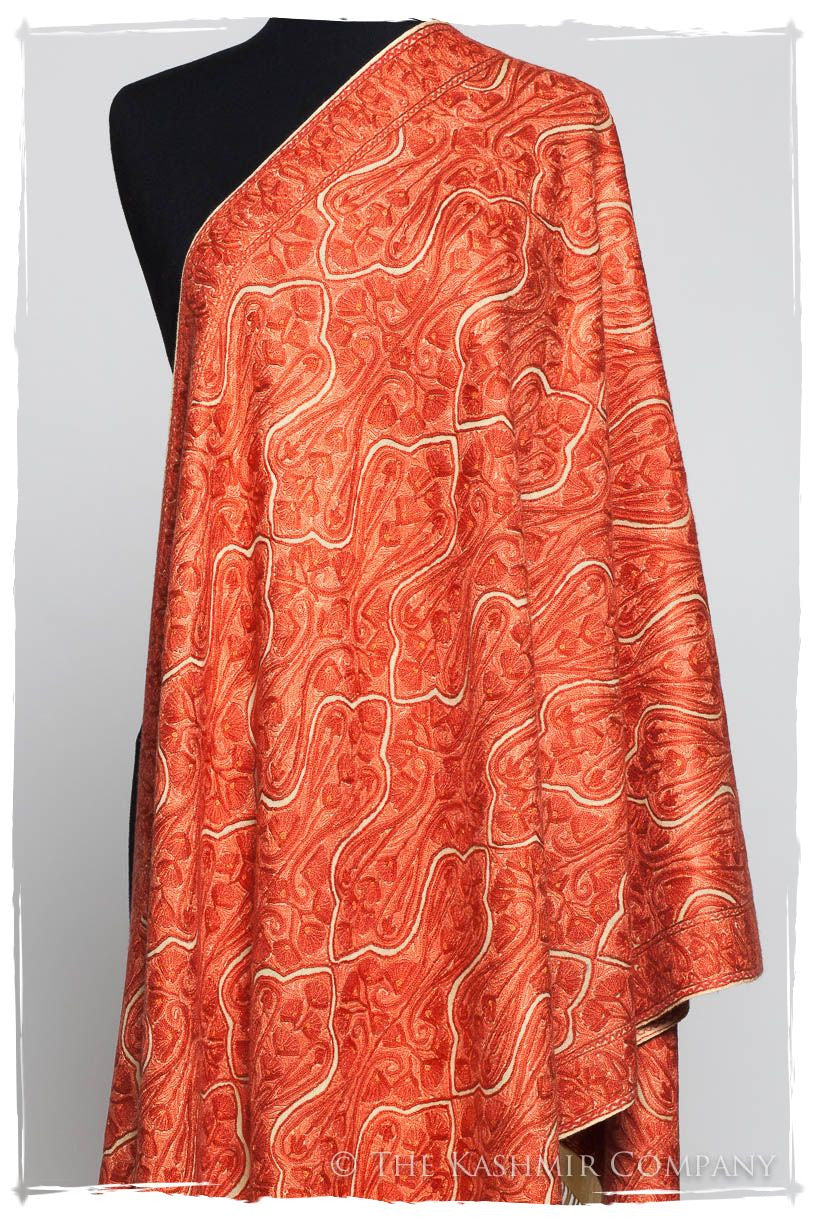 Royale Géorgie Trésor Paisley Antiquaires Shawl
