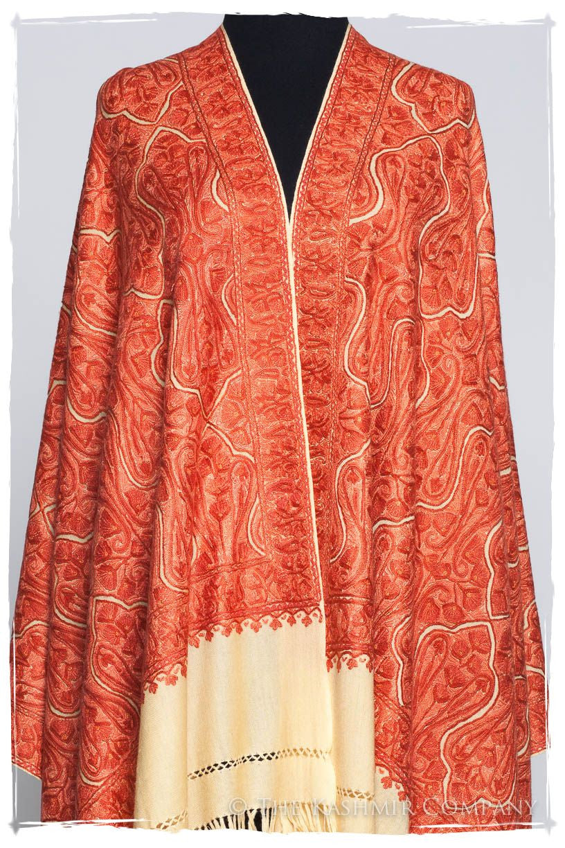 Royale Géorgie Trésor Paisley Antiquaires Shawl
