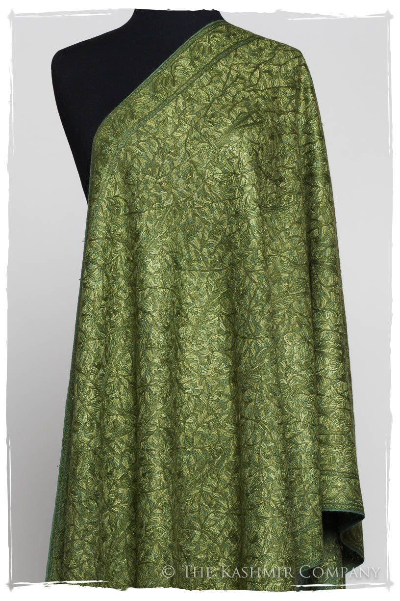 Emerald Joyaux Trésor Paisley Antiquaires Shawl