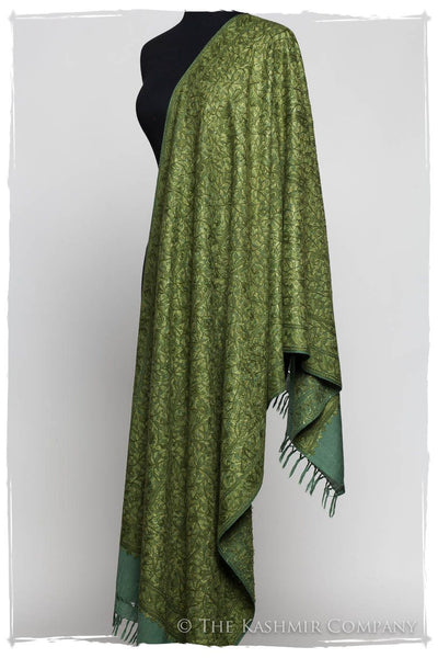 Emerald Joyaux Trésor Paisley Antiquaires Shawl