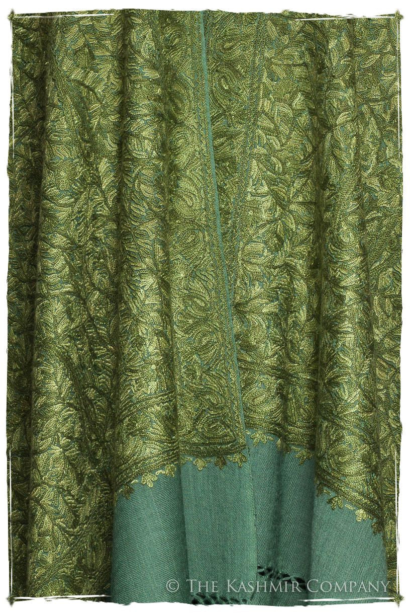Emerald Joyaux Trésor Paisley Antiquaires Shawl